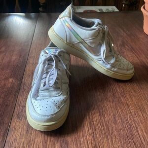 Size 7.5 NIKE Court Vision shoes.